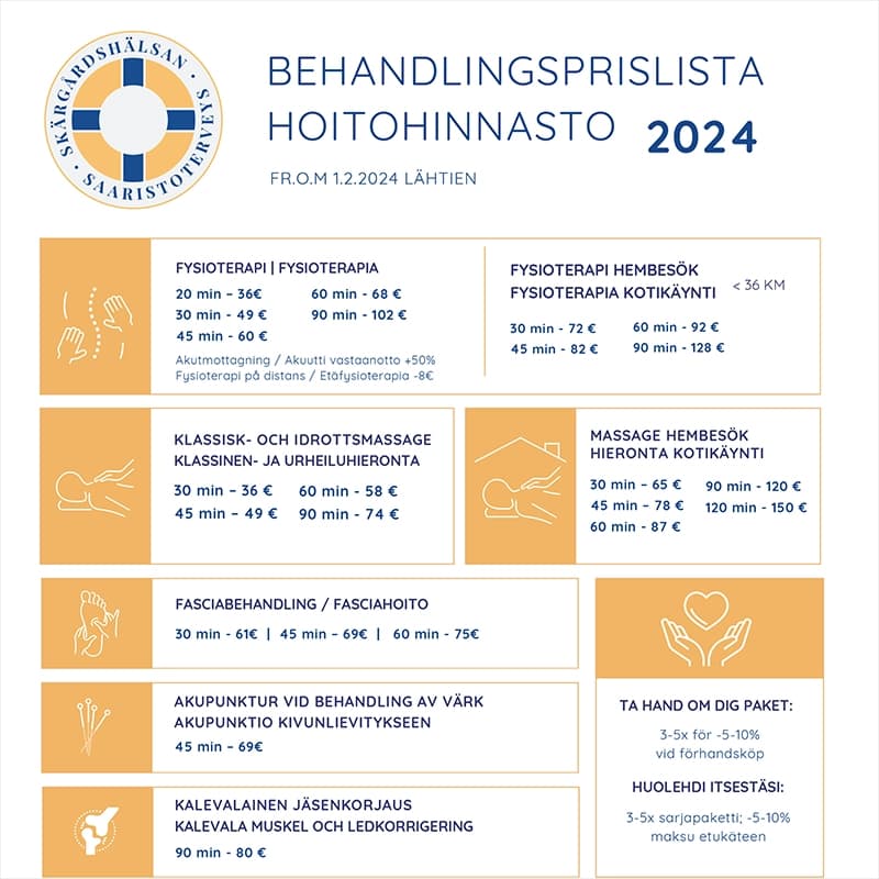 Prislista 2024